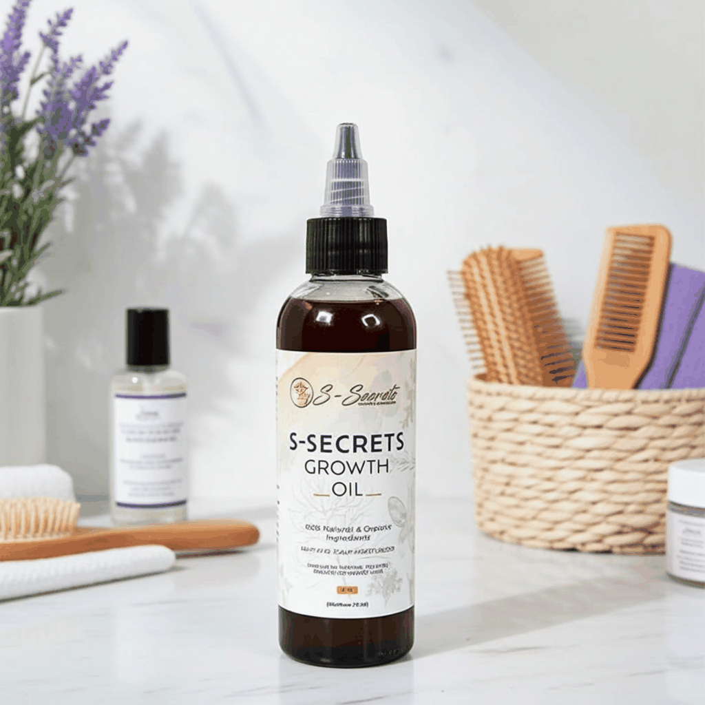 S-Secrets Scalp Stimulator Hair Growth Oil – 2 oz
