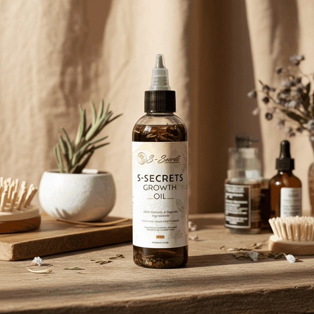 S-Secrets Scalp Stimulator Hair Growth Oil – 4 oz