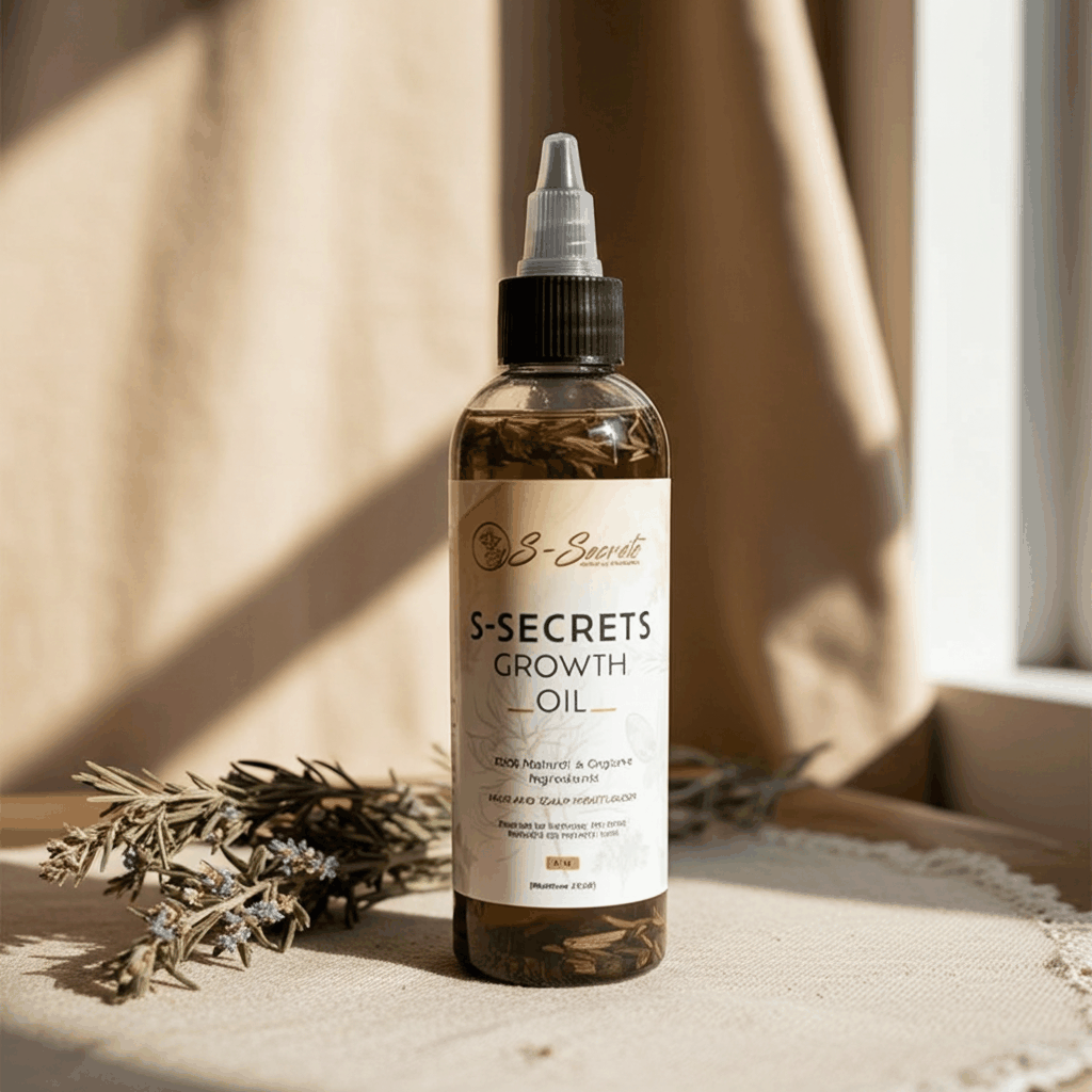 S-Secrets Scalp Stimulator Hair Growth Oil – 2 oz