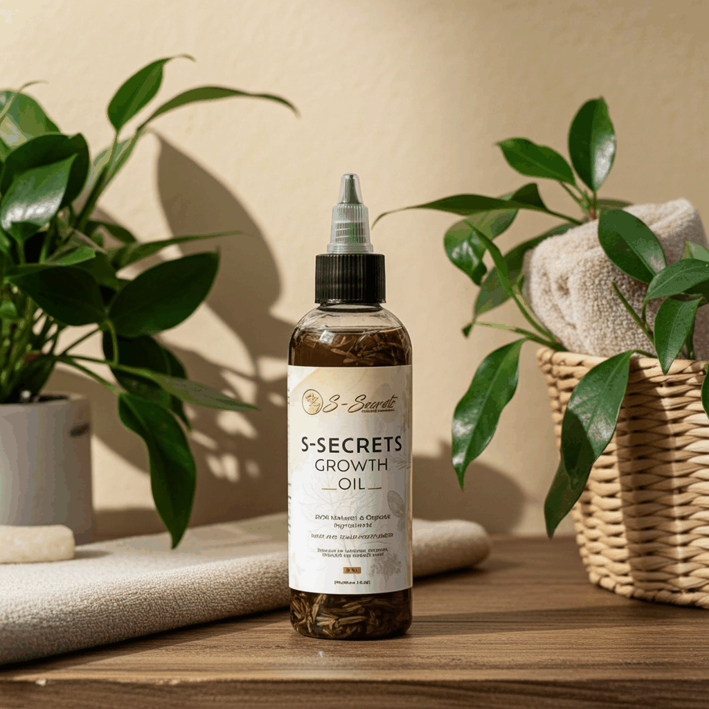 S-Secrets Scalp Stimulator Hair Growth Oil – 2 oz