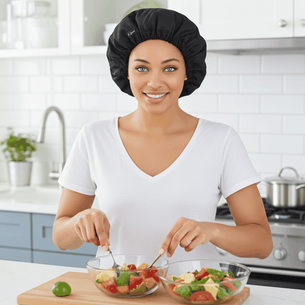 S-Secrets Flaxseed Deep Conditioning Heat Cap – Cordless Microwave-Ready