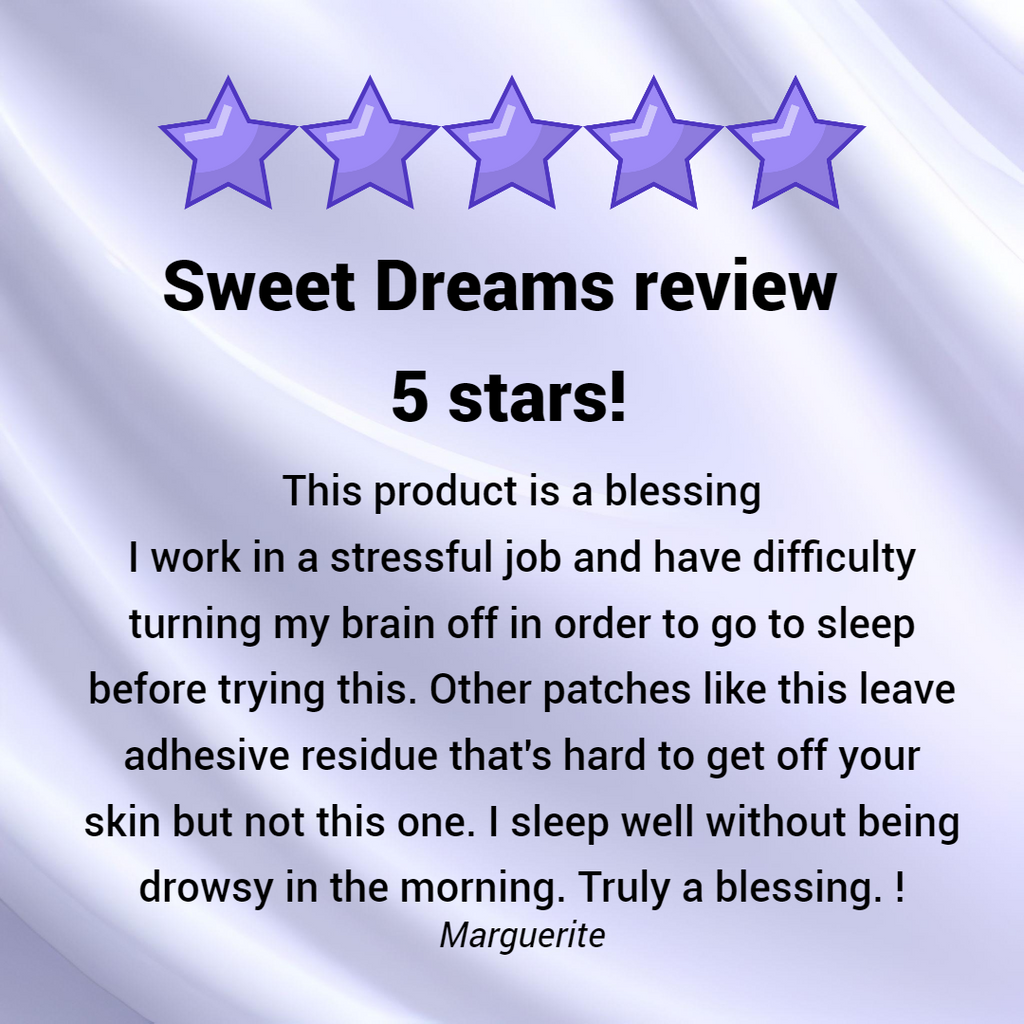 VICI Wellness Sweet Dreams Topical Patch – Sleep Support