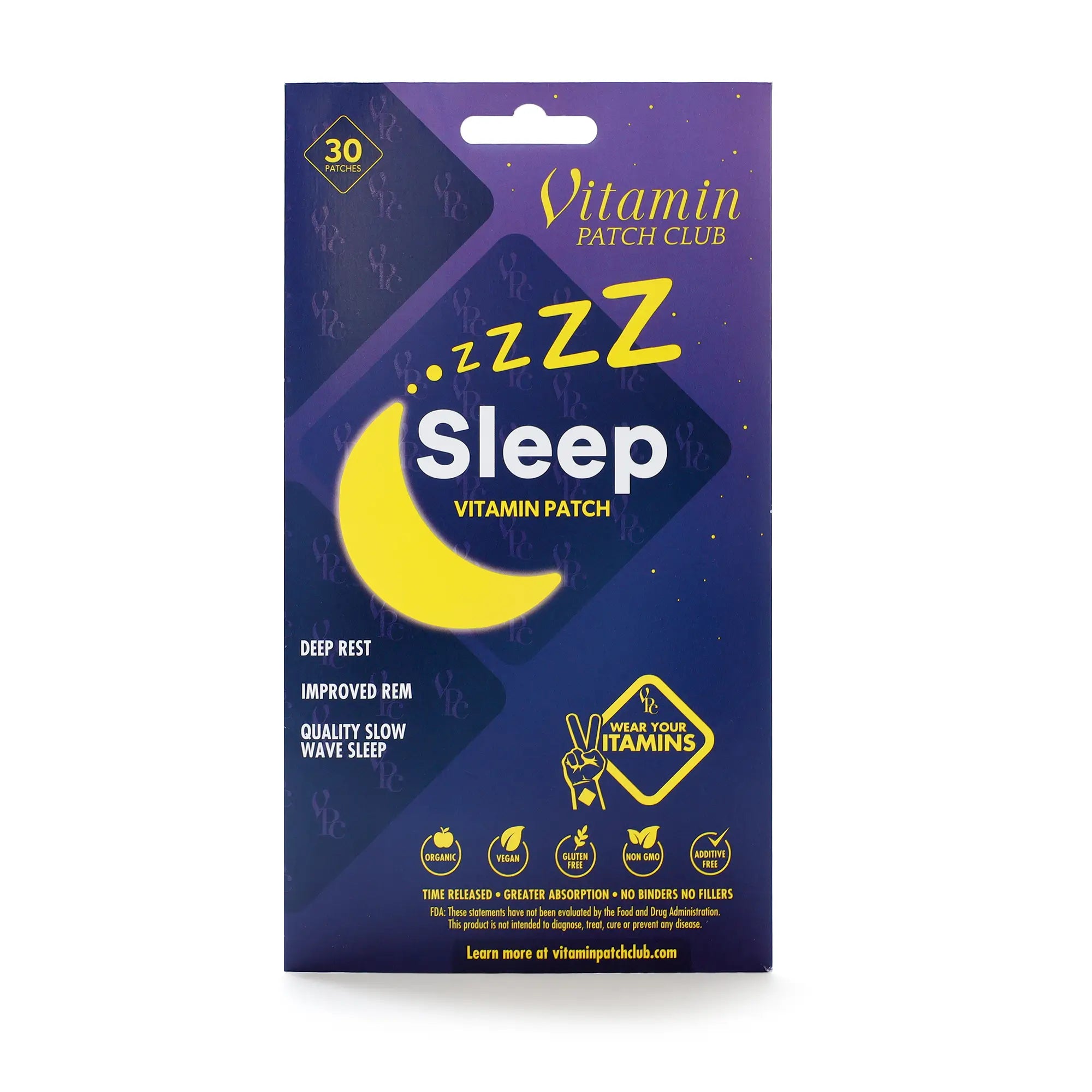 Sleep Patch – Melatonin, GABA & Botanical Sleep Support