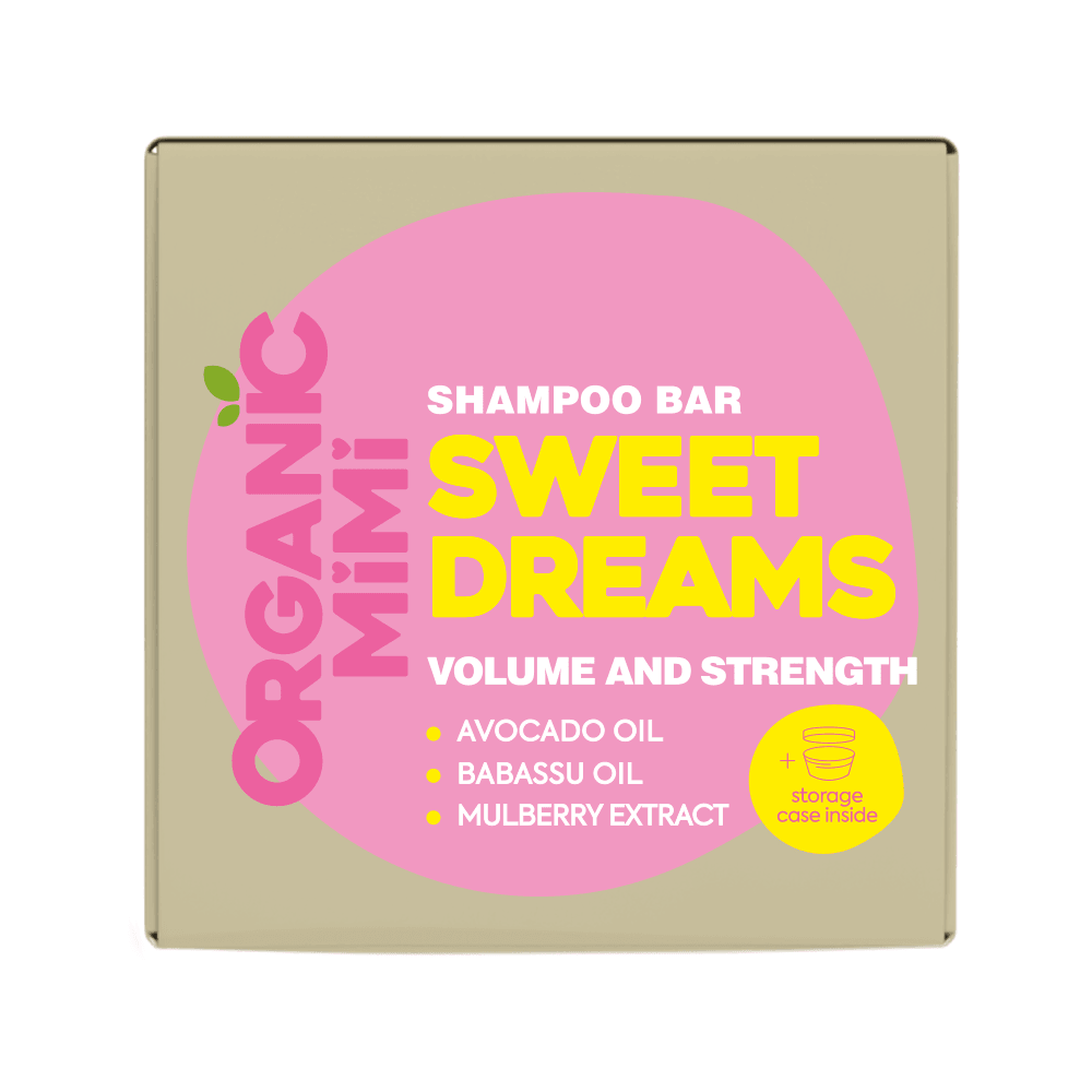 Organic Mimi Sweet Dreams Volumizing & Strengthening Shampoo Bar, 50g