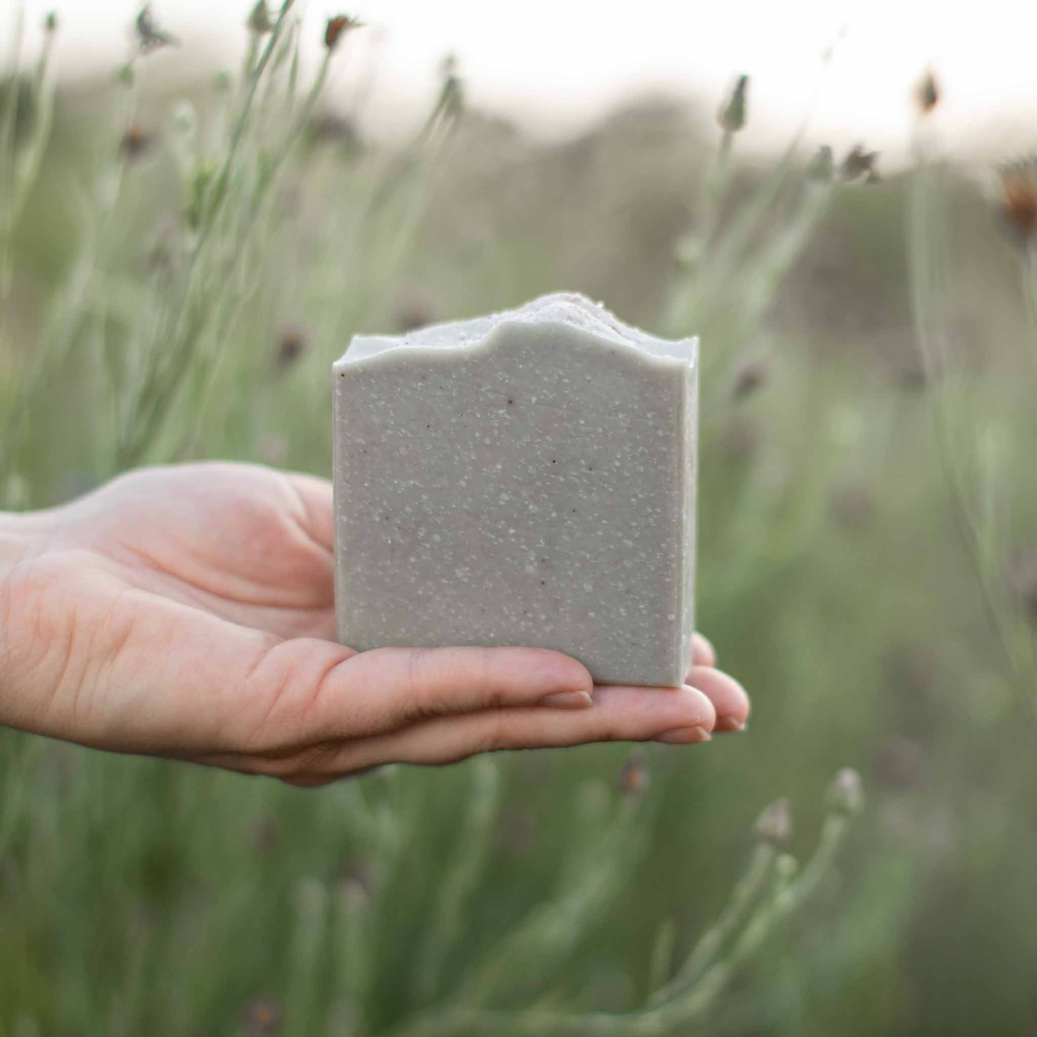 Salt + Sea Tallow & Goat Milk Soap Bar – Mineral-Rich Handmade Cleansing Bar