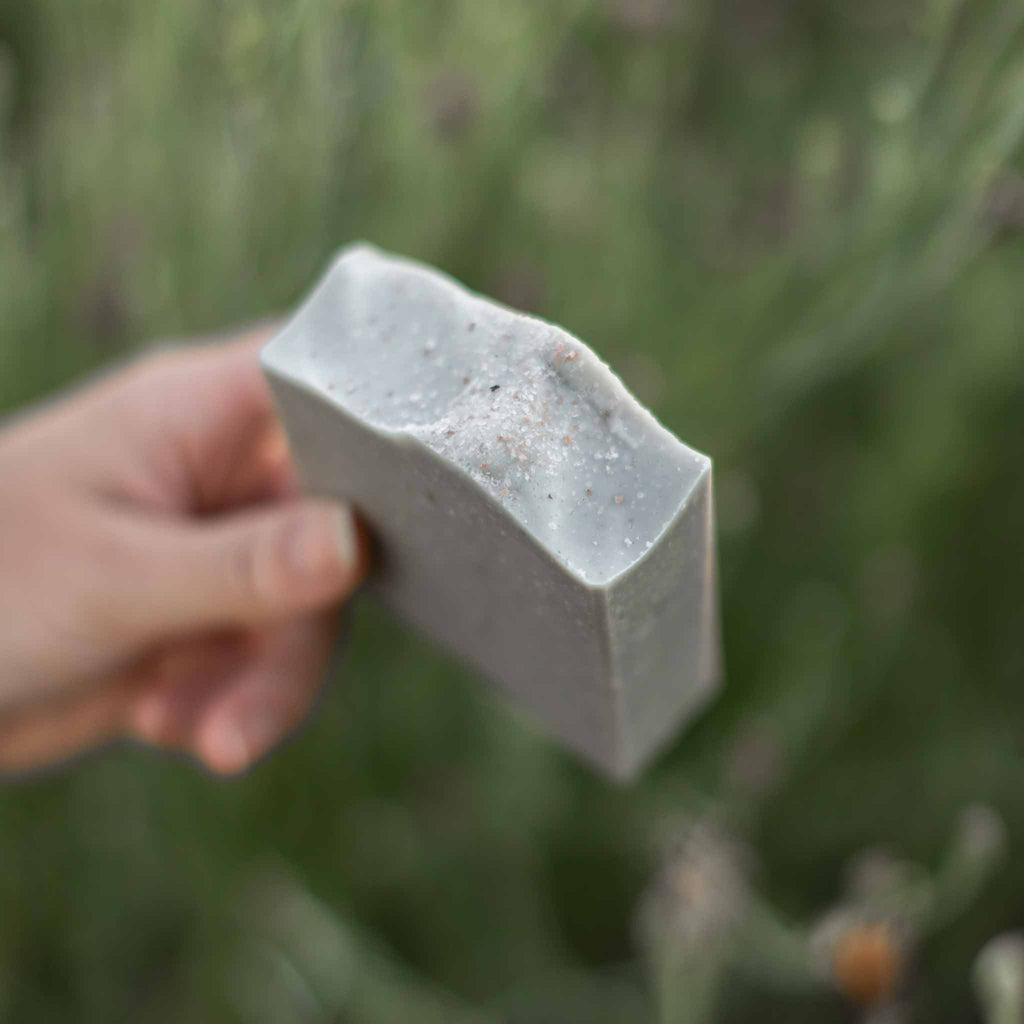 Salt + Sea Tallow & Goat Milk Soap Bar – Mineral-Rich Handmade Cleansing Bar