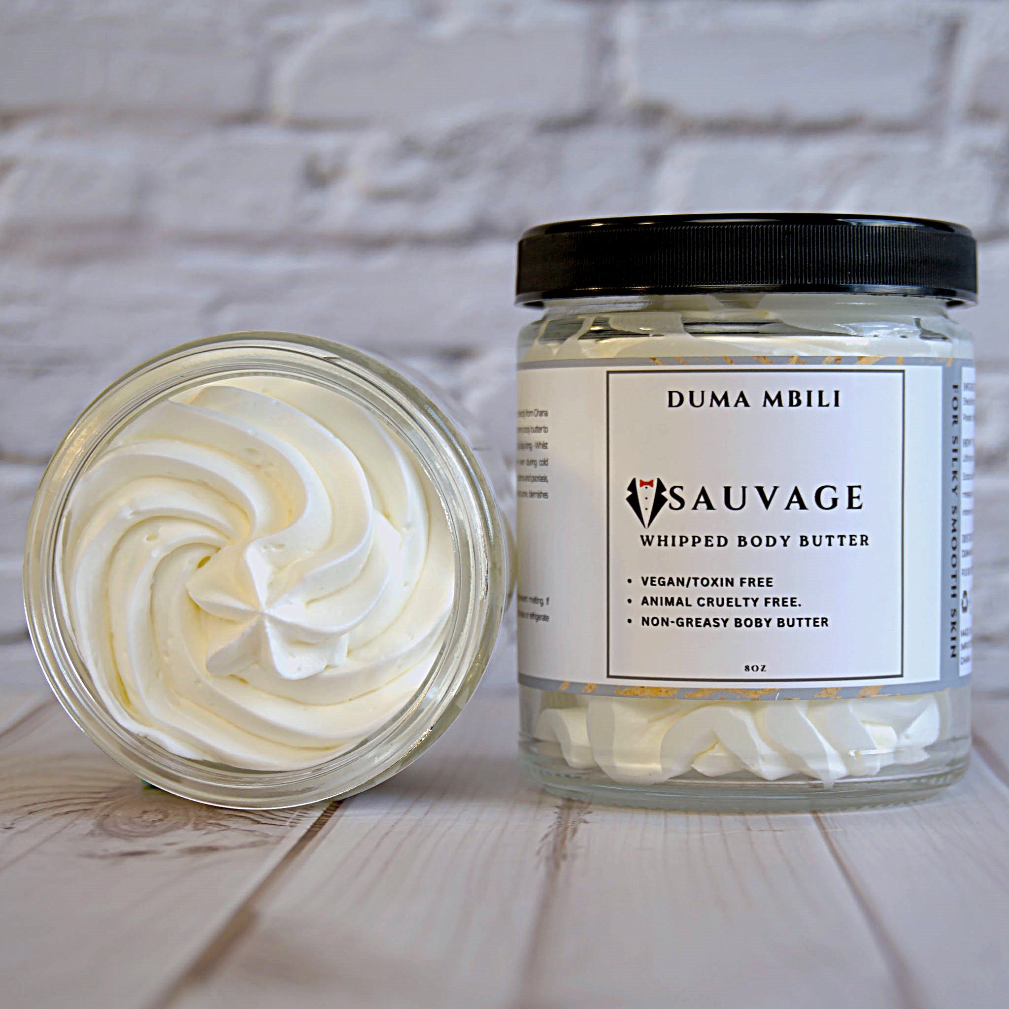Sauvage Whipped Body Butter – Shea, Mango & Cocoa Butter Blend