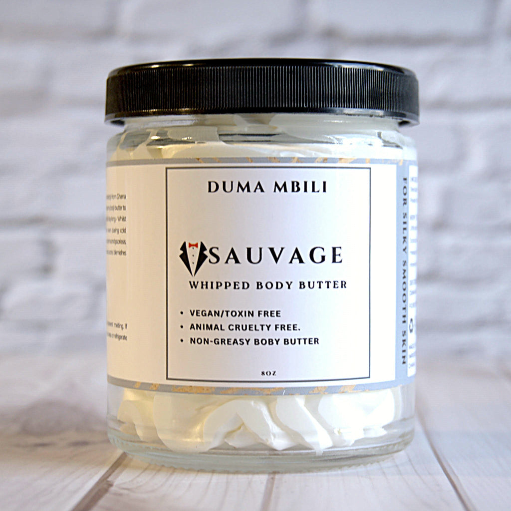 Sauvage Whipped Body Butter – Shea, Mango & Cocoa Butter Blend
