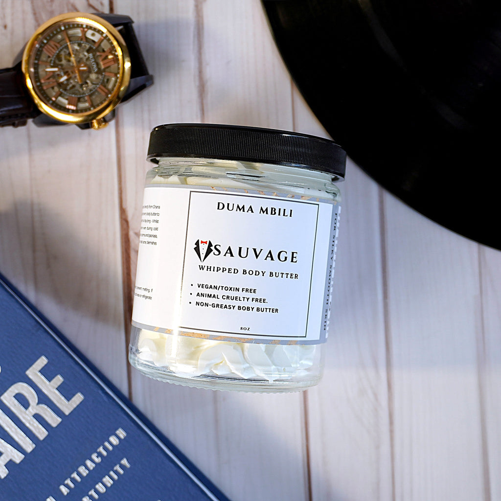 Sauvage Whipped Body Butter – Shea, Mango & Cocoa Butter Blend