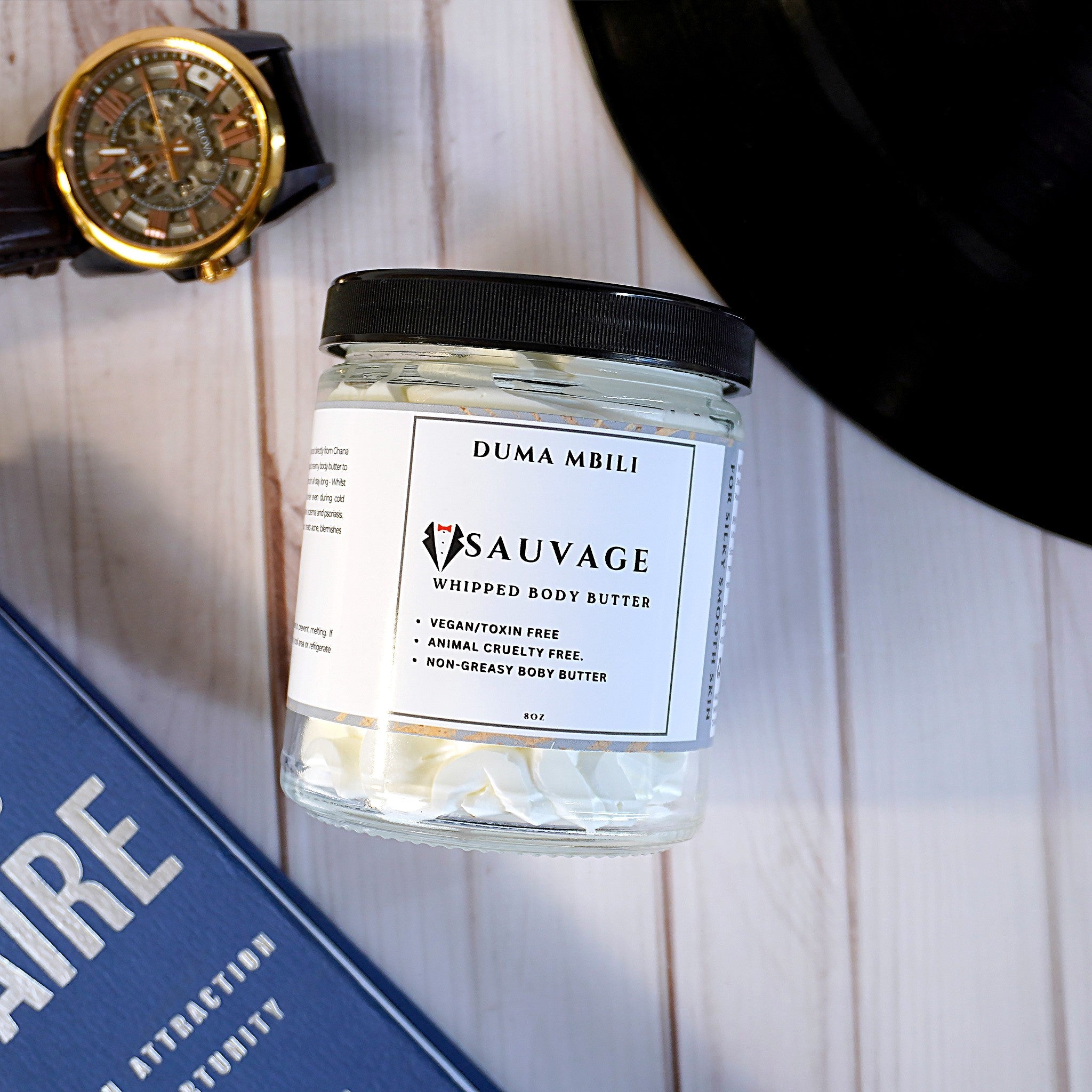 Sauvage Whipped Body Butter – Shea, Mango & Cocoa Butter Blend