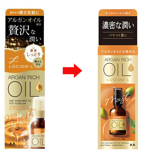 Mandom LUCIDO-L Hair Treatment Oil – Rich Moisture Formula