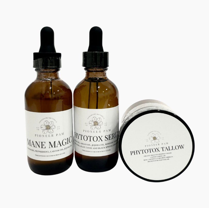 Beauty Bundle: Anti-Aging Skin & Hair Care - RN-Made Natural Trio