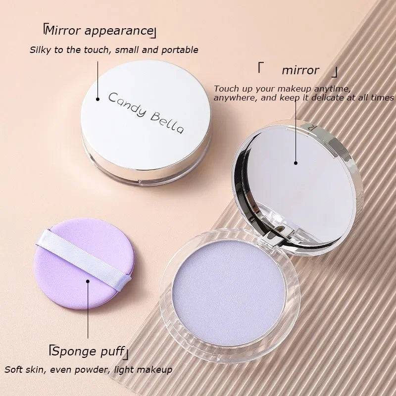 Matte Setting Powder – Oil-Control Brightening Pressed Powder for Long-Lasting Makeup