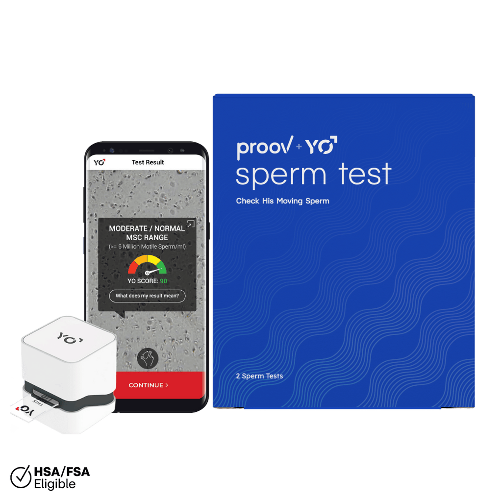 At-Home Sperm Test for Male Fertility - FDA Cleared