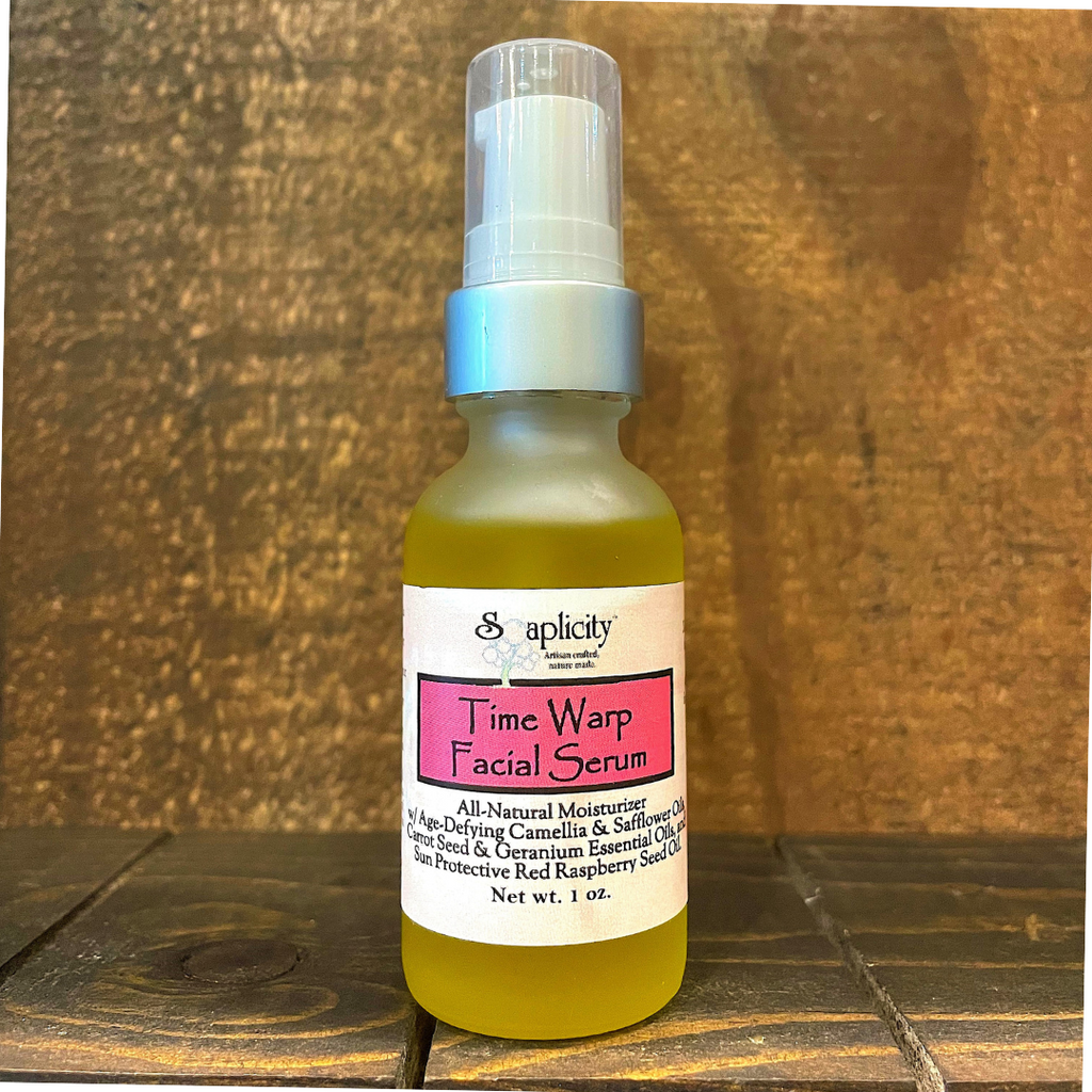 Time Warp Facial Serum – Age-Defying Natural Face Serum for Mature Skin