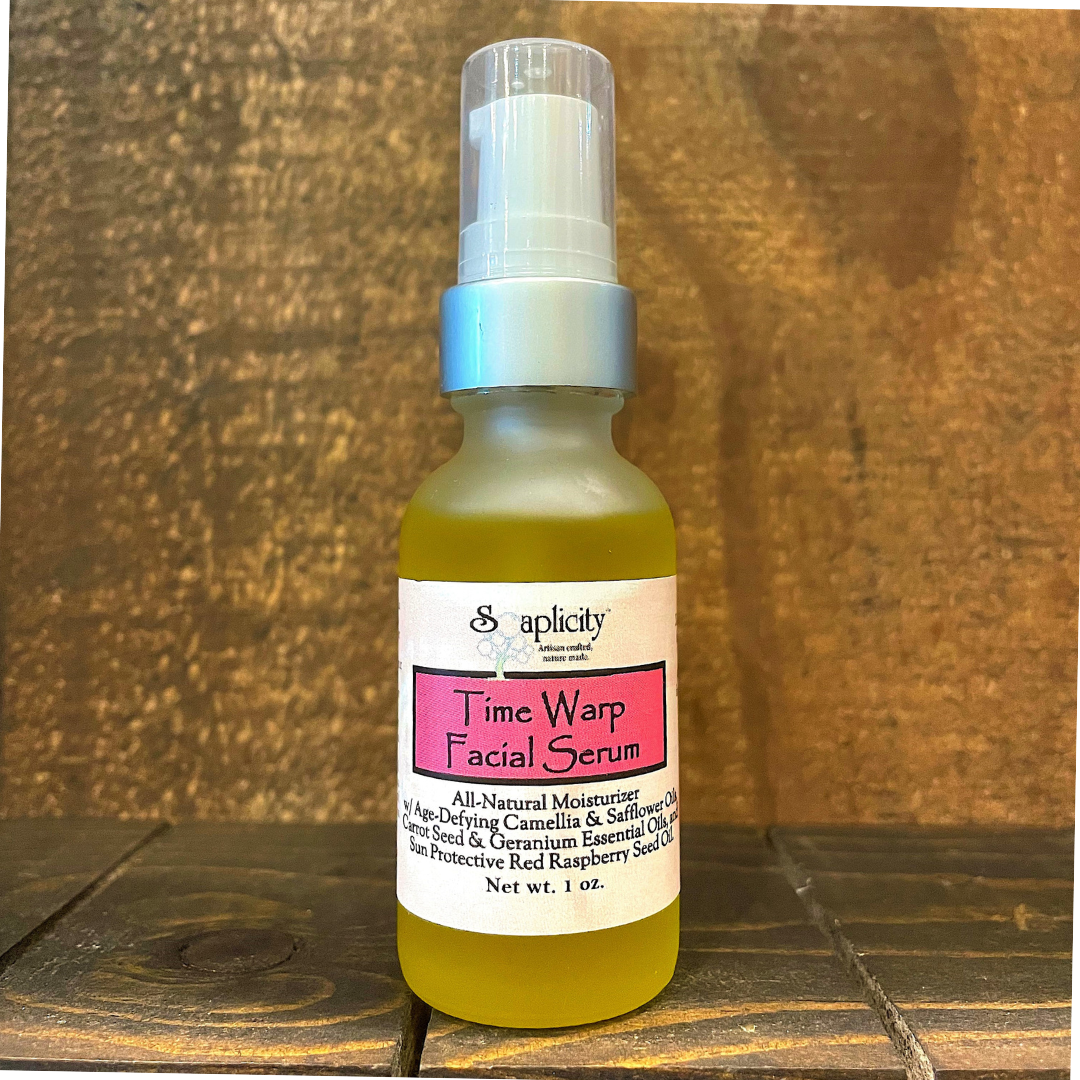 Time Warp Facial Serum – Age-Defying Natural Face Serum for Mature Skin
