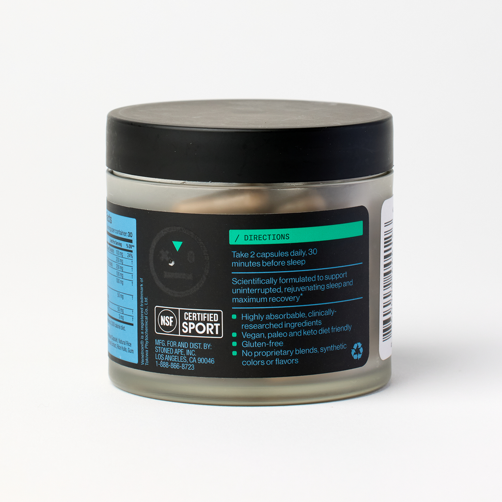 Dream P.M. Nootropic & Sleep Aid – Deep Sleep & Overnight Recovery | Stoned Ape, Inc