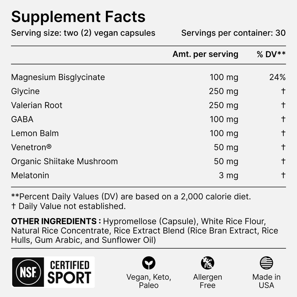 Dream P.M. Nootropic & Sleep Aid – Deep Sleep & Overnight Recovery | Stoned Ape, Inc