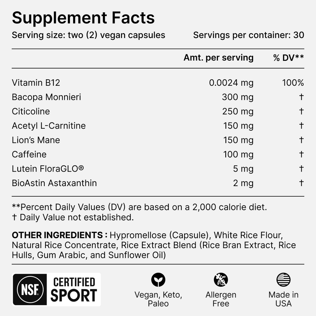 Xnergy A.M. Nootropic – Calm Energy, Focus & Motivation | Stoned Ape, Inc