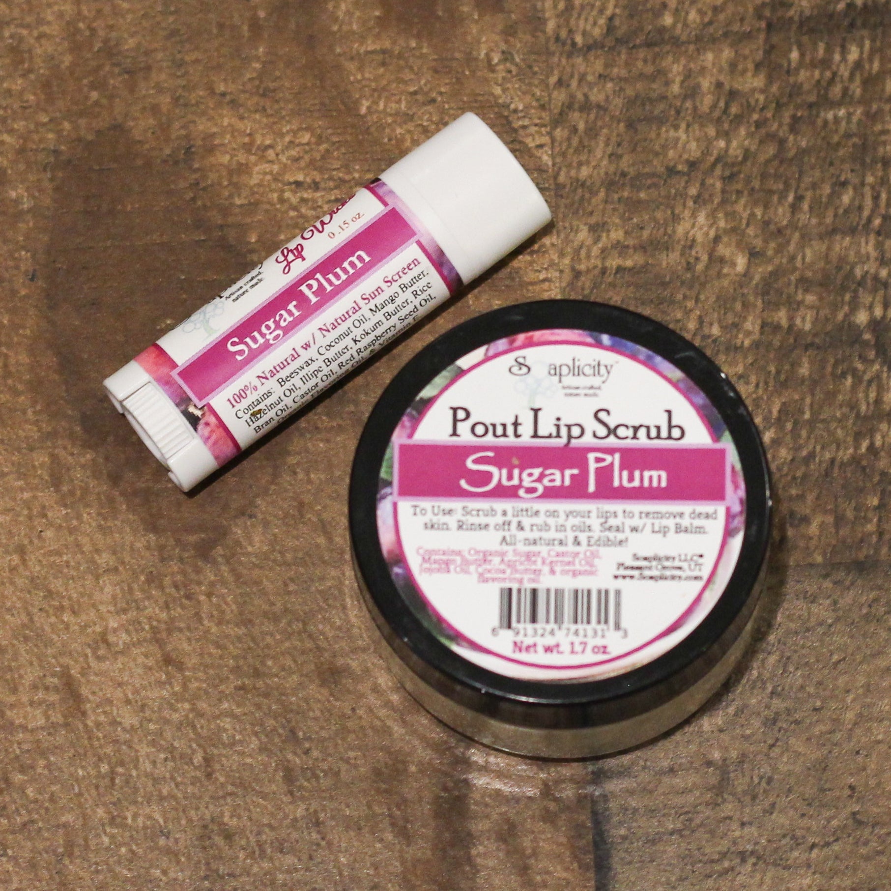 Lip & Lotion Gift Sets – Natural Lotion Bar & Lip Balm Duo