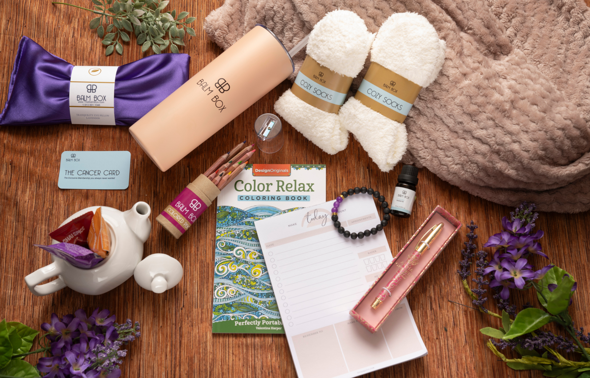 Sweetest Rest & Recovery Box – Sleep & Comfort Gift Set for Cancer Patients | The Balm Box