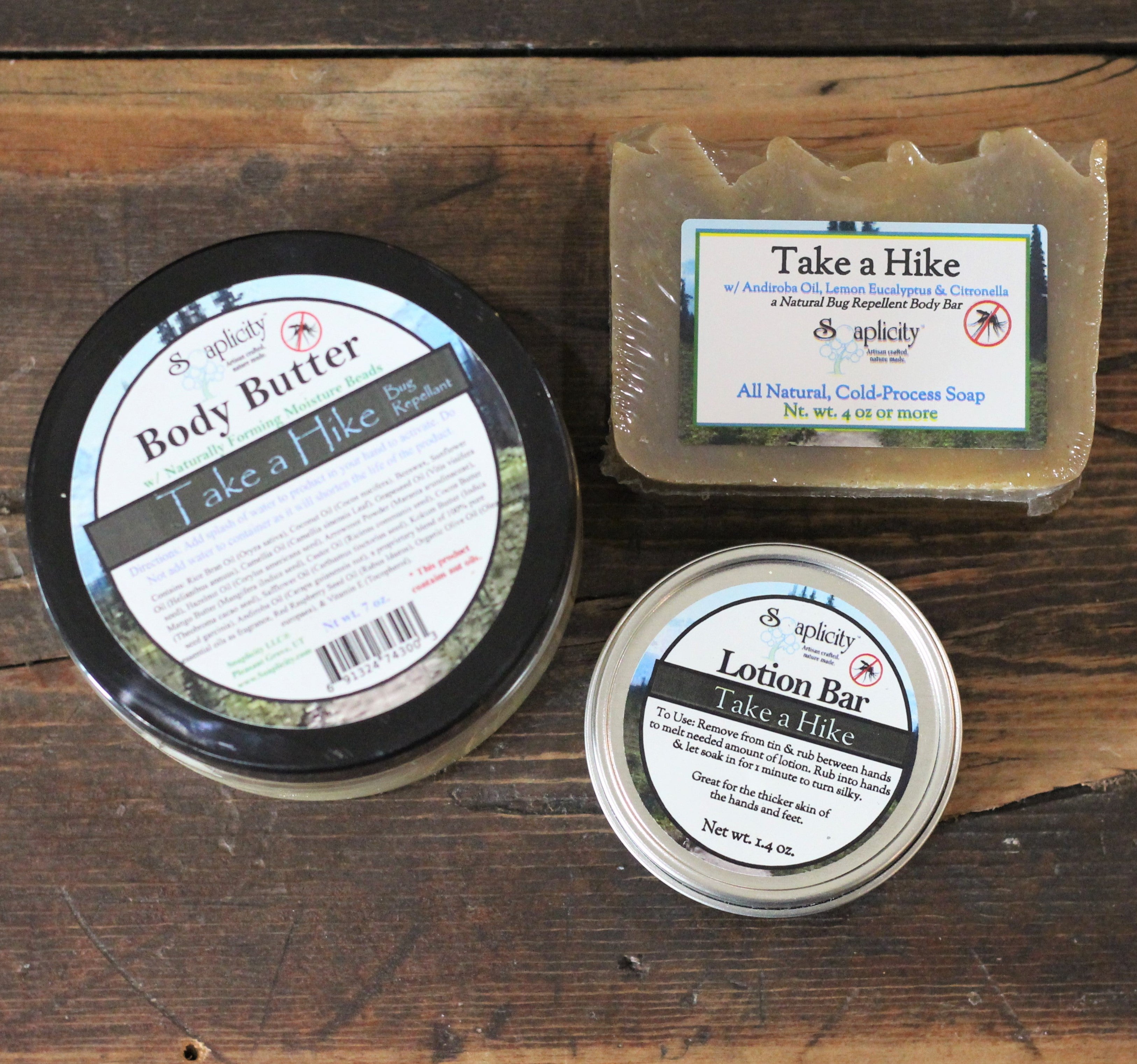 Take a Hike Insect Repellent Packs – Natural DEET-Free Bug Protection Bundle
