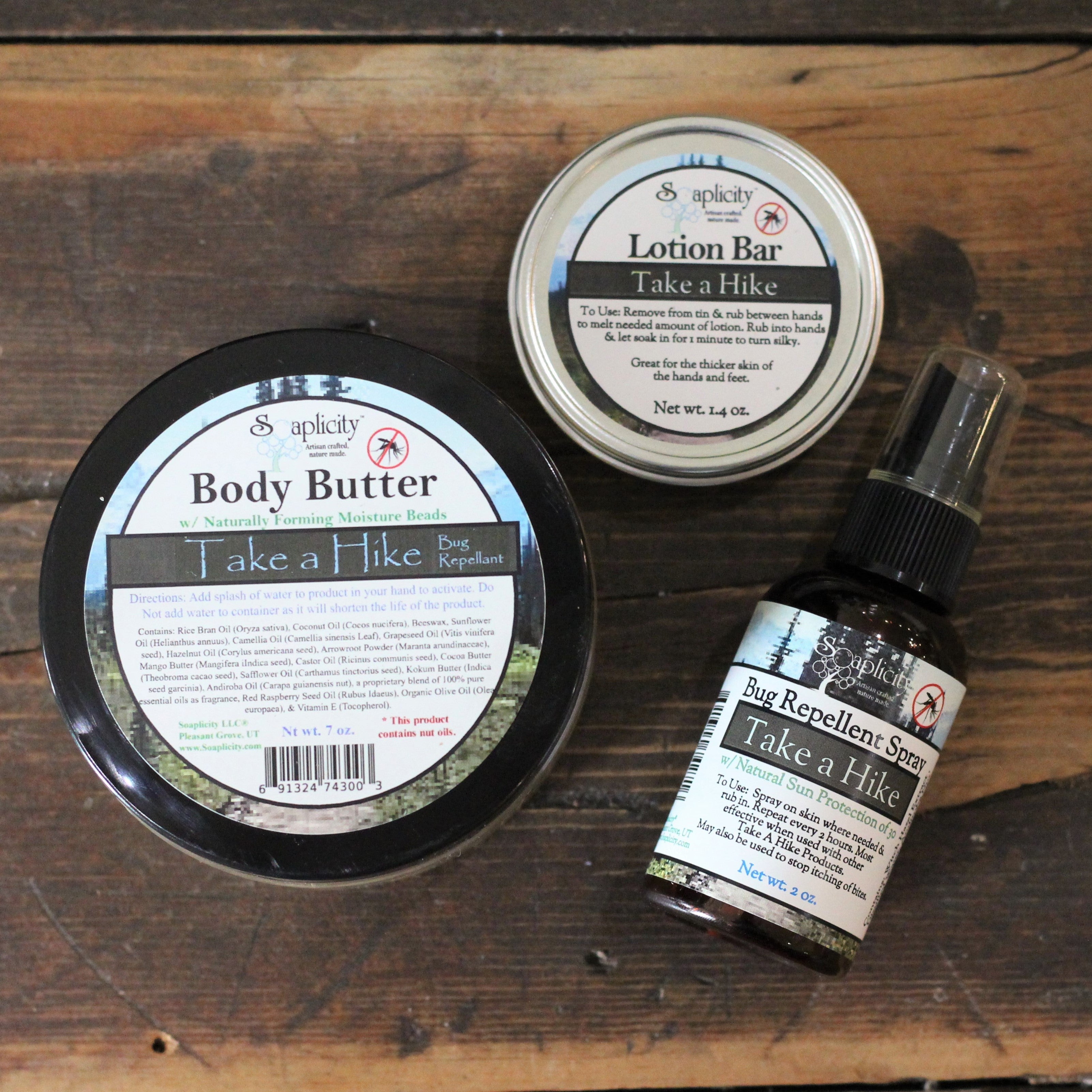 Take a Hike Insect Repellent Packs – Natural DEET-Free Bug Protection Bundle