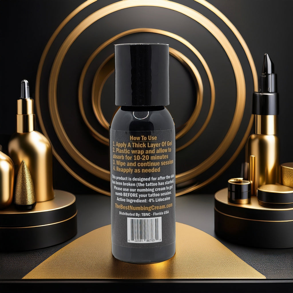 Tattoo Numbing Gel – Mid-Session Pain Relief