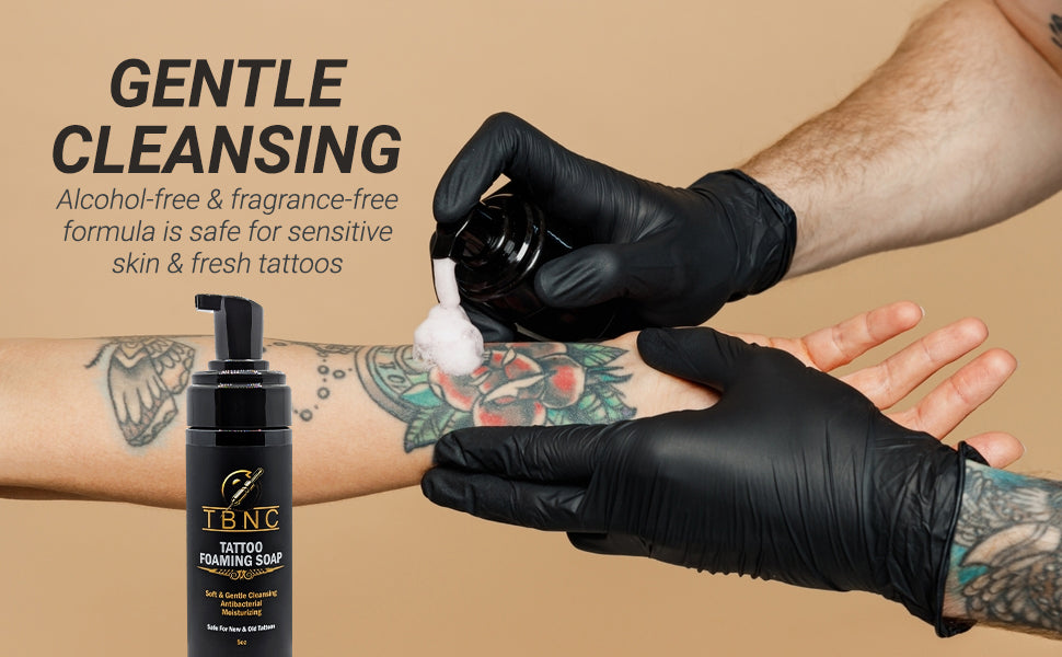 Tattoo Foaming Soap – Antibacterial Gentle Cleanser