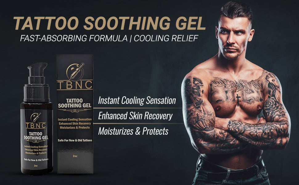 Tattoo Soothing Gel – Cooling Aftercare Relief