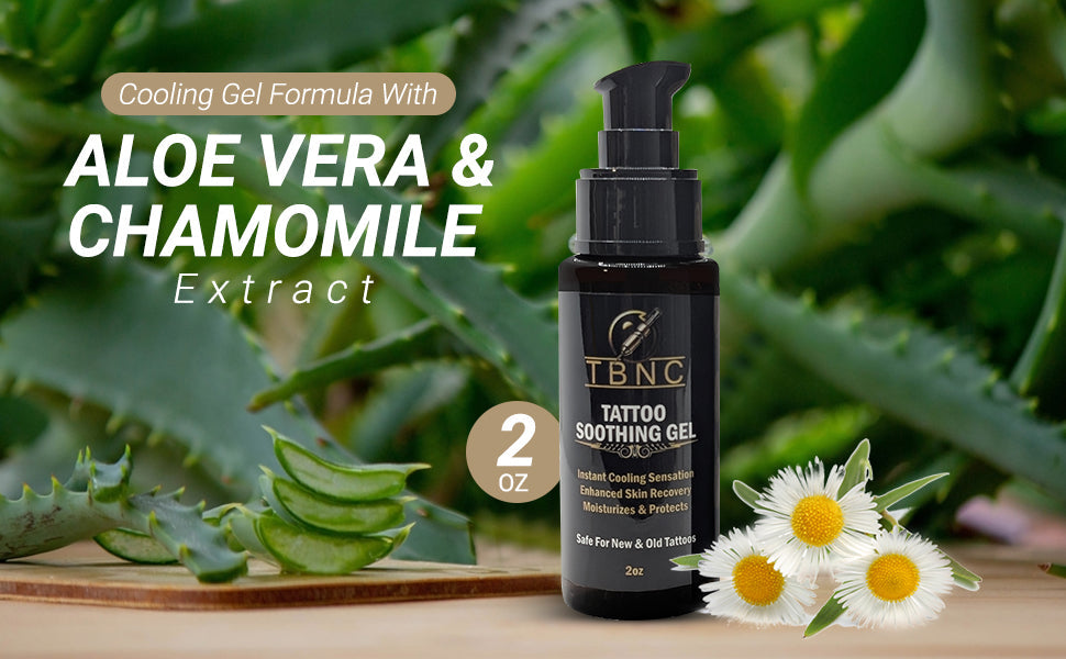 Tattoo Soothing Gel – Cooling Aftercare Relief
