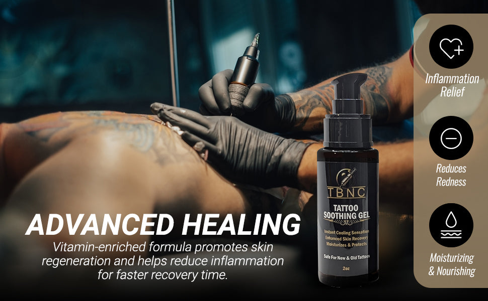 Tattoo Soothing Gel – Cooling Aftercare Relief