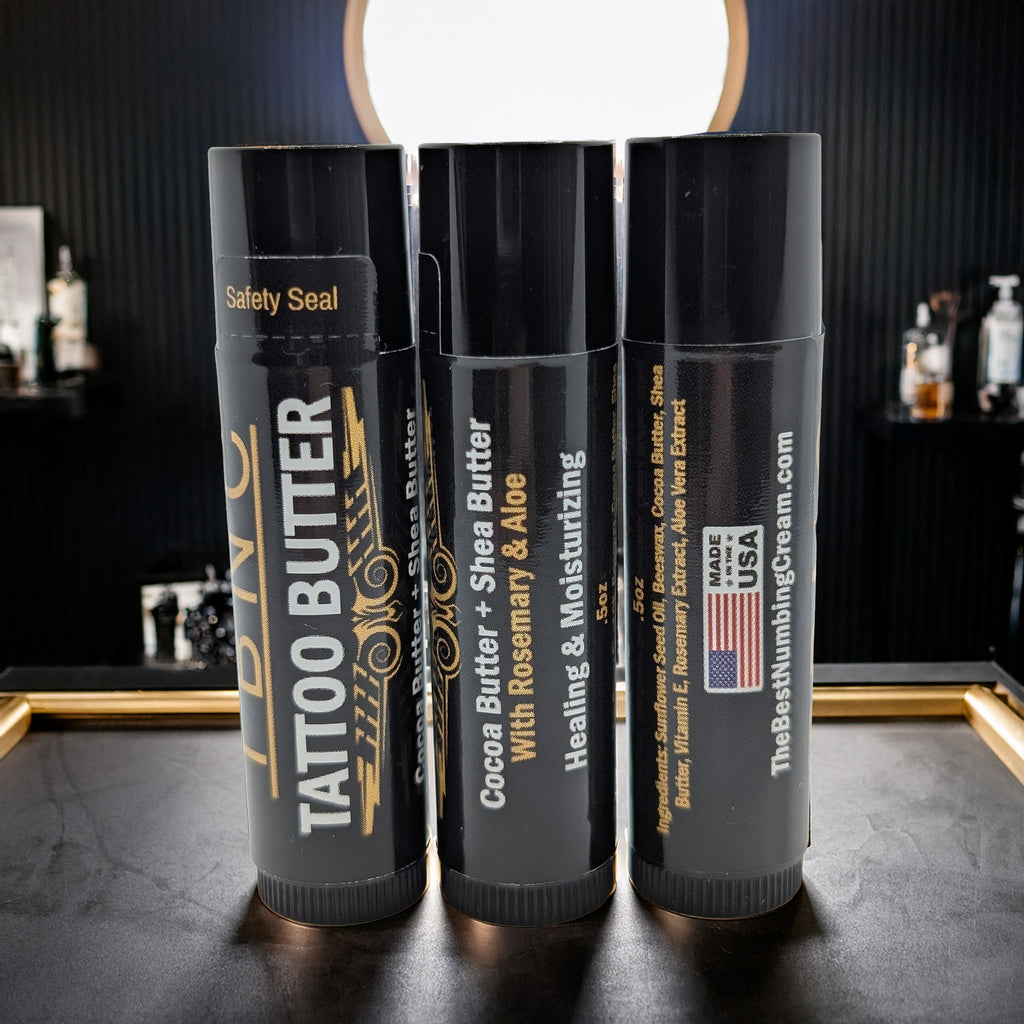 Tattoo Butter Travel Sticks – 3-Pack TSA-Friendly