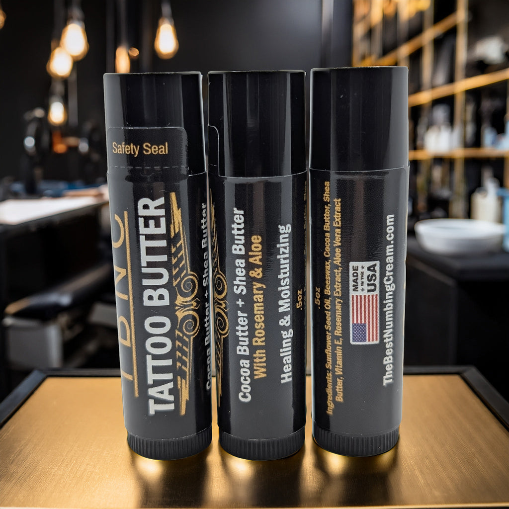 Tattoo Butter Travel Sticks – 3-Pack TSA-Friendly