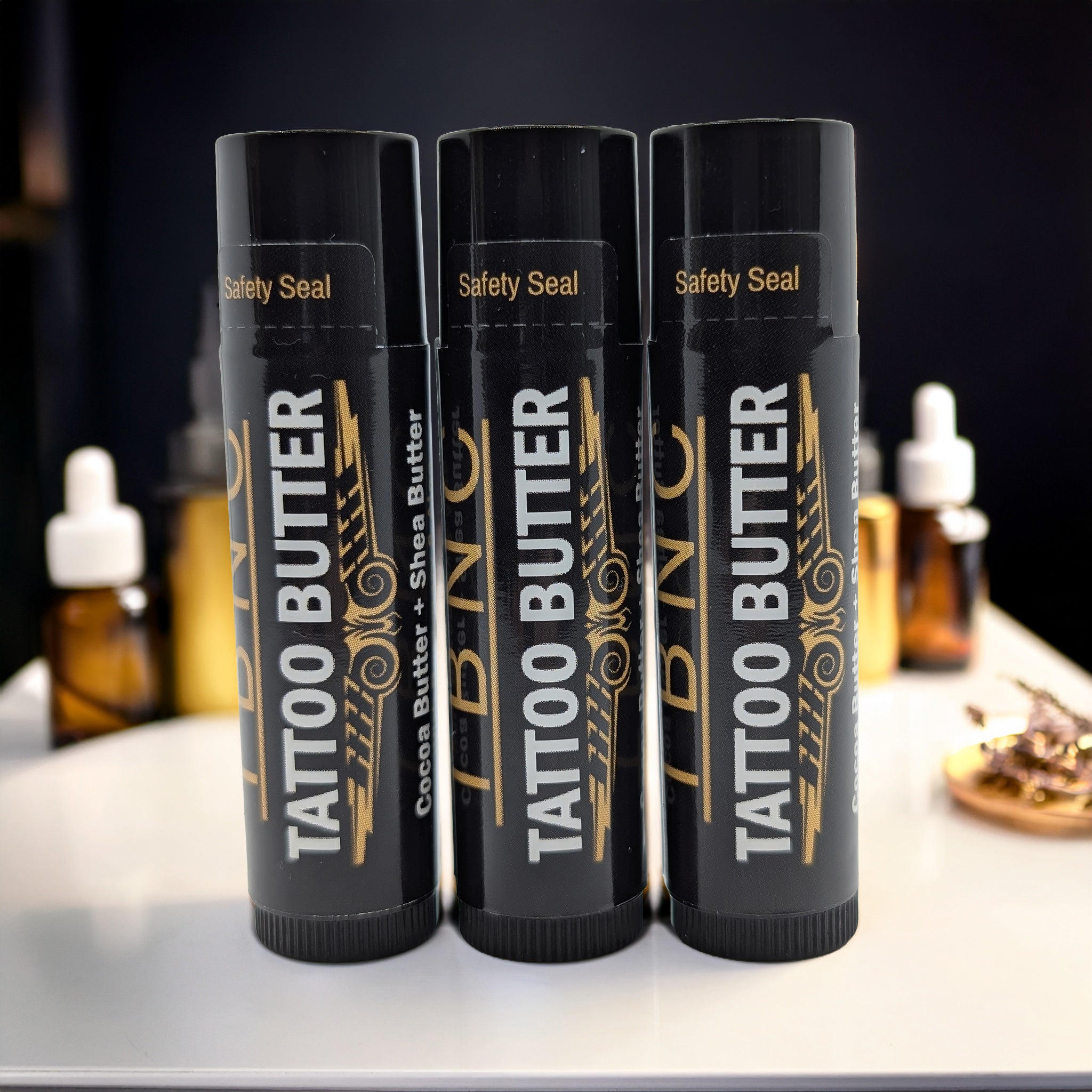 Tattoo Butter Travel Sticks – 3-Pack TSA-Friendly