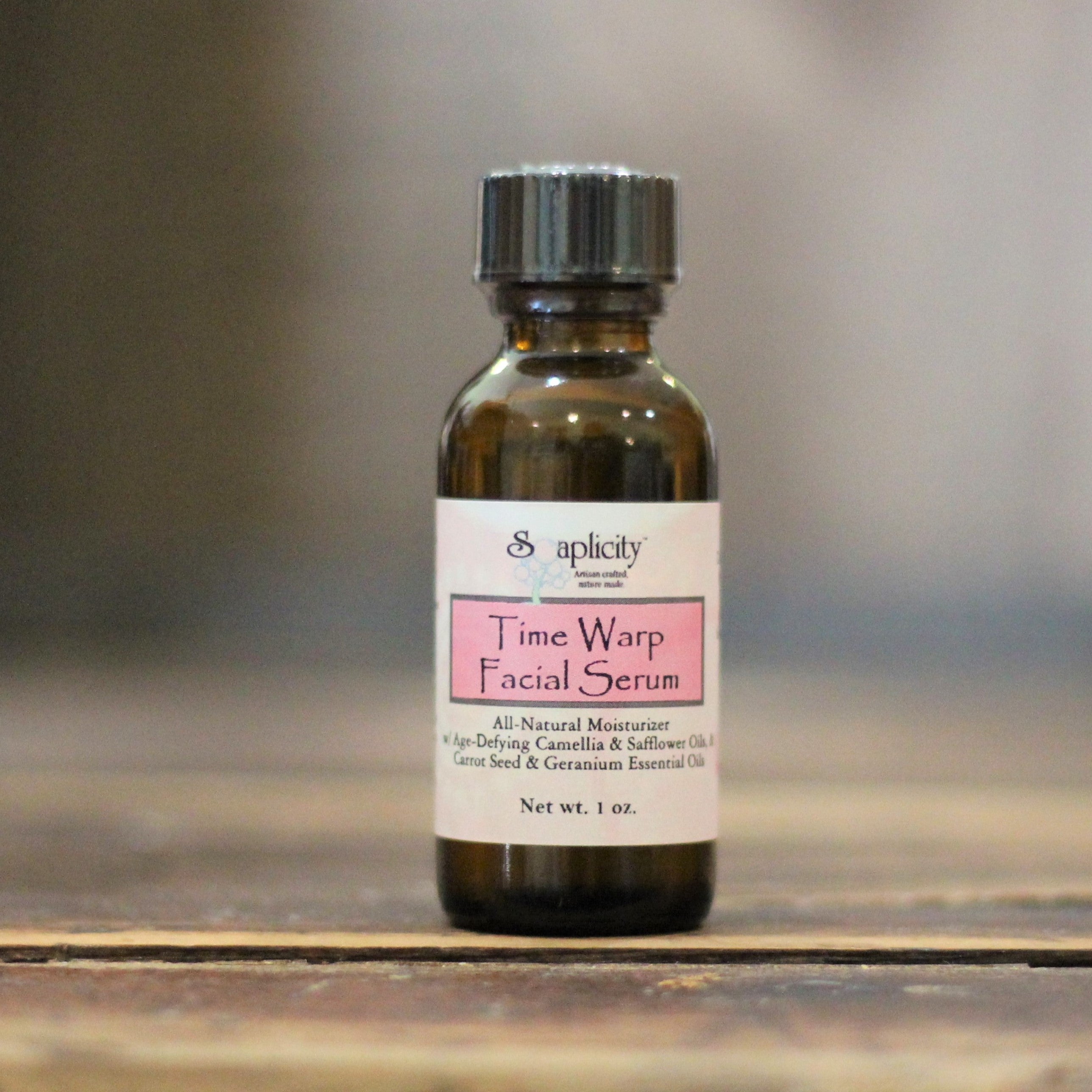 Time Warp Facial Serum – Age-Defying Natural Face Serum for Mature Skin