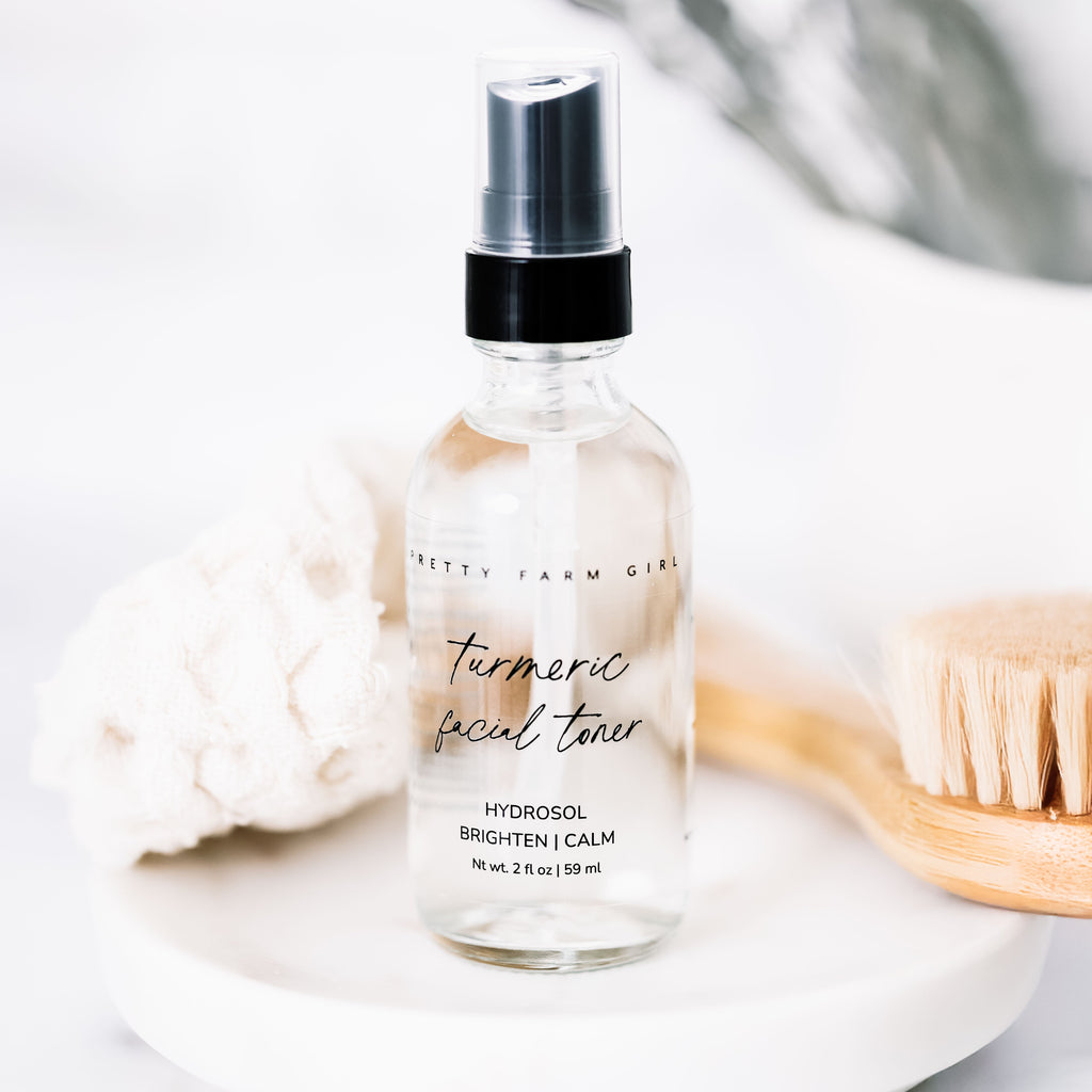 Organic Turmeric Facial Toner – Brightening & Evening Skin Tone Toner
