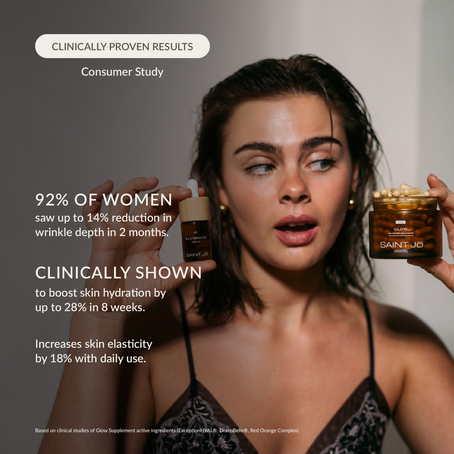 GLOW – Daily Skin Radiance Supplement | SAINT Jō