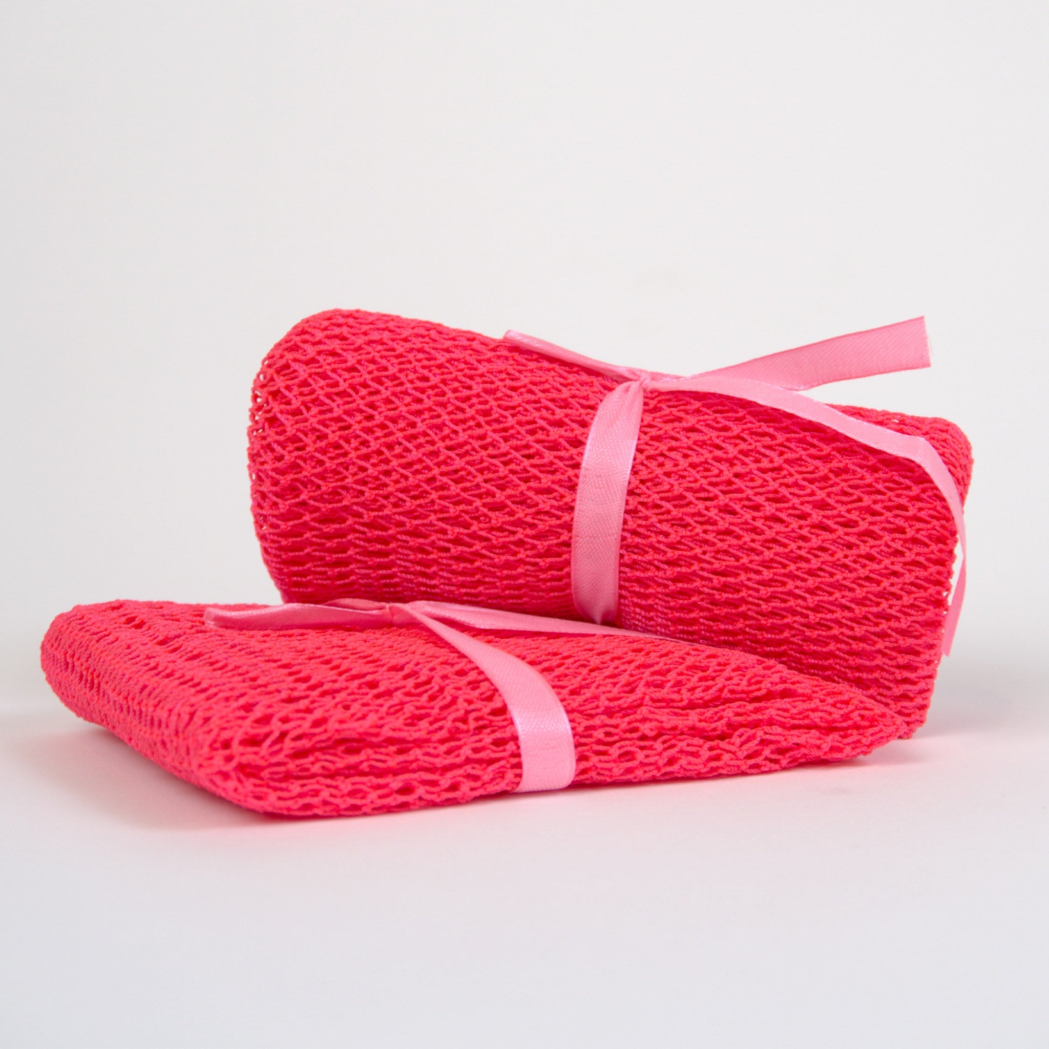 Exfoliating African Bath Net Sponge – Traditional Nylon, 27 Inches