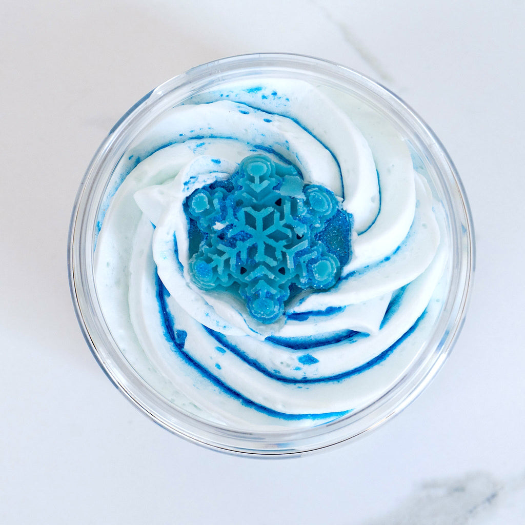 Blue Christmas Whipped Body Butter – Shea, Mango & Cocoa Butter Blend, 8 oz