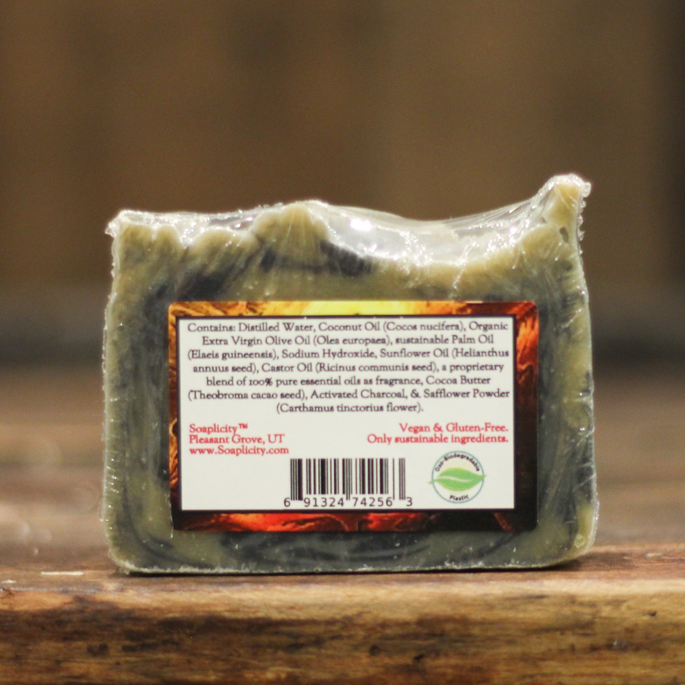Voodoo Soap Bar – Deep & Mysterious Natural Soap with Activated Charcoal