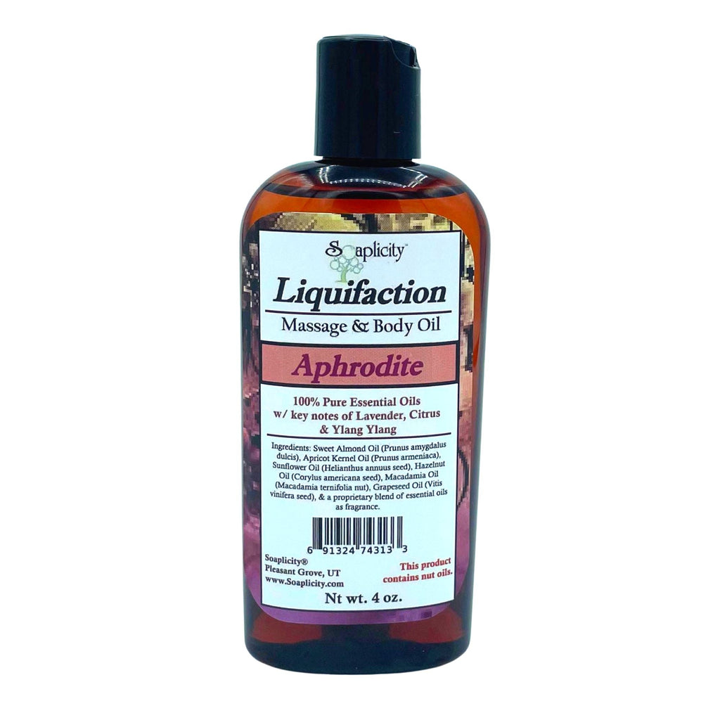 Aphrodite Liquifaction Massage Oil – Natural Sensual Massage Oil with Essential Oils