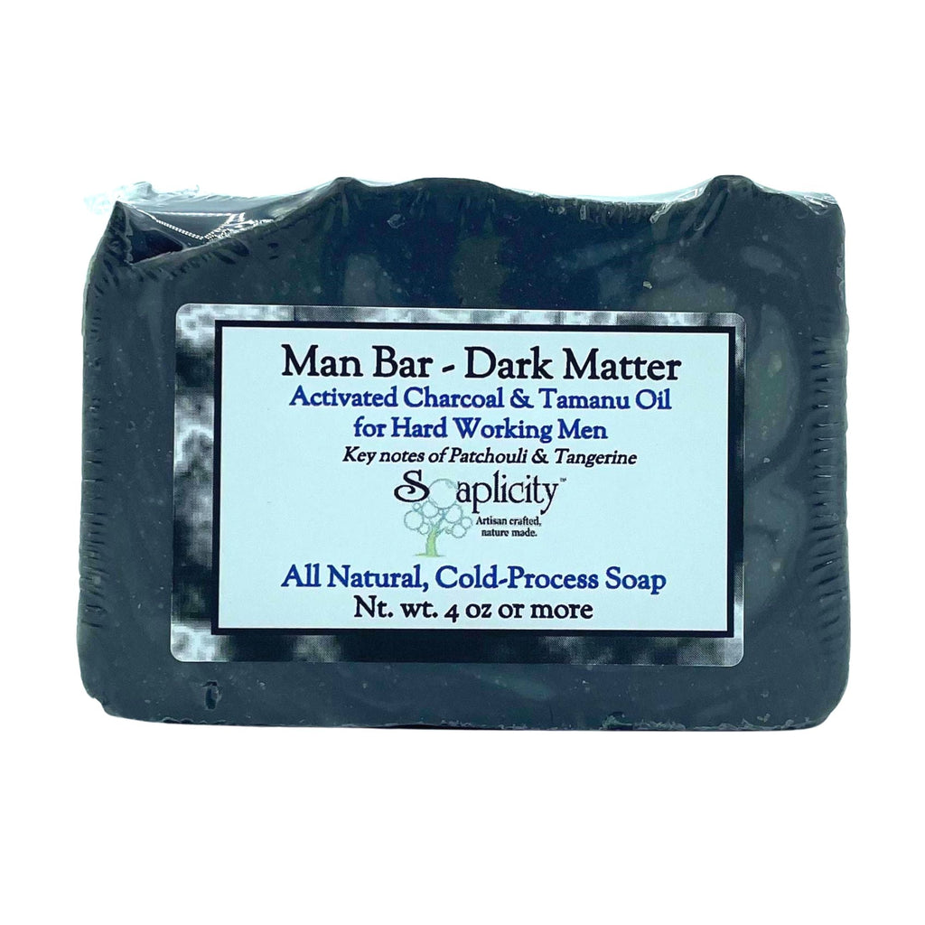 Dark Matter Soap Bar – Natural Men's Soap with Activated Charcoal & Dark Masculine Scent
