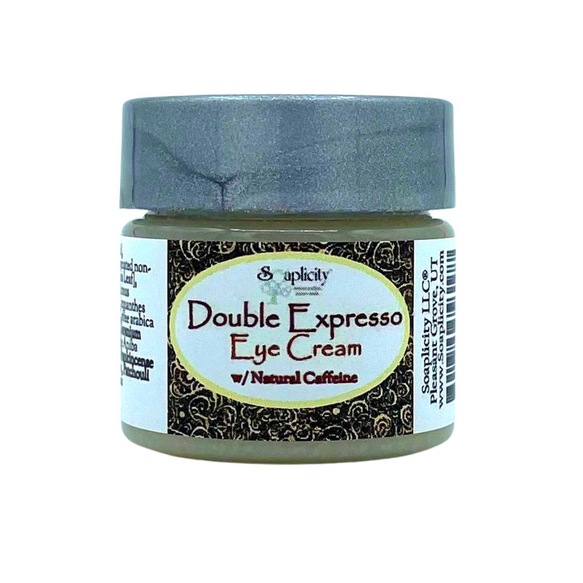 Double Expresso Eye Cream – Extra-Strength Natural Eye Cream for Stubborn Puffiness