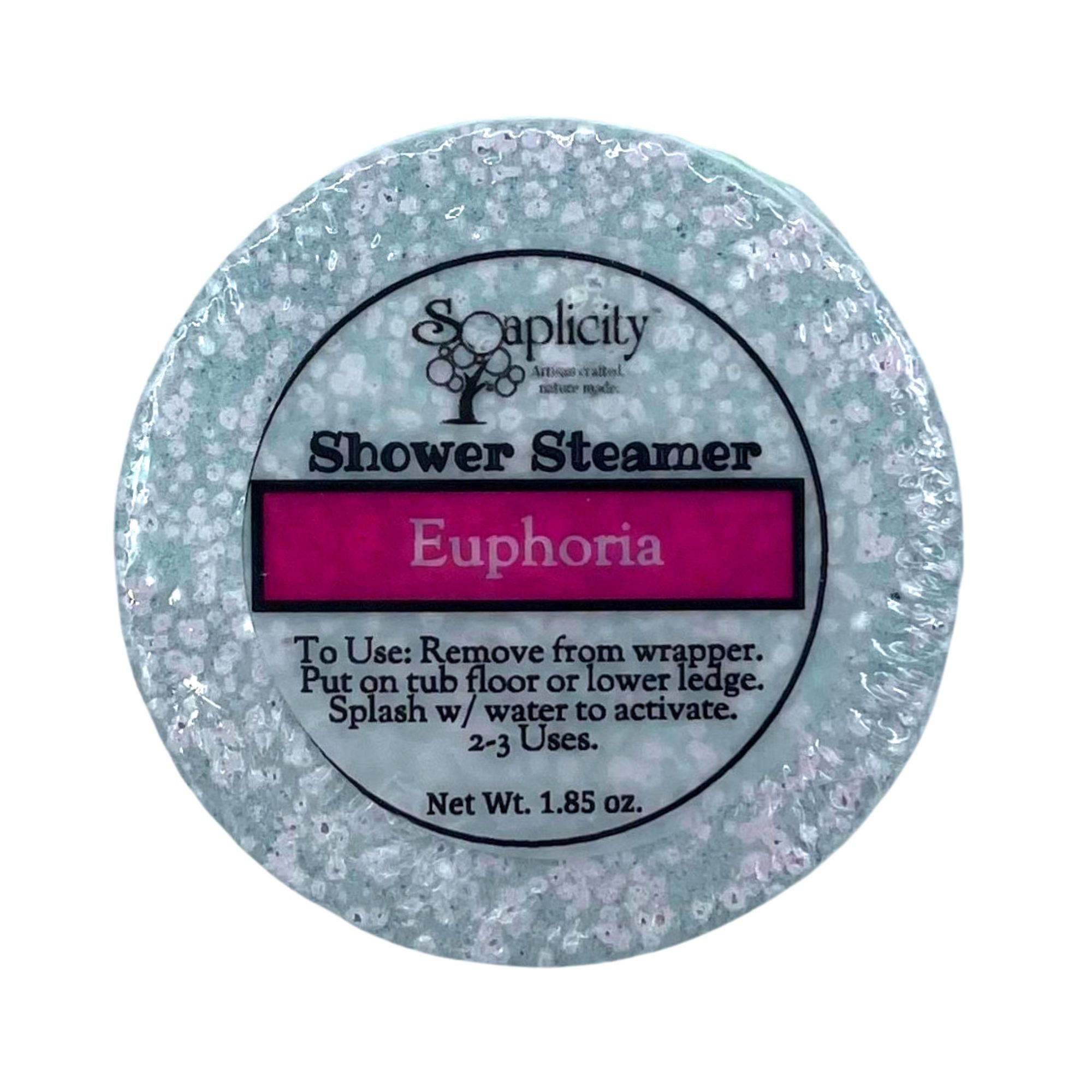 Euphoria Shower Steamer – Natural Aromatherapy Shower Tablet with Iconic Euphoria Scent
