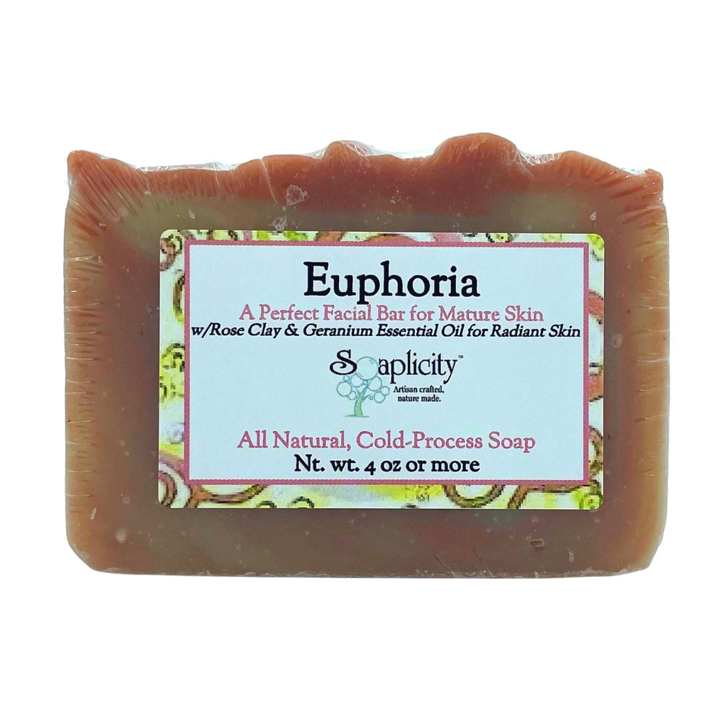 Euphoria Facial Soap Bar – #1 Natural Anti-Aging Face Soap for Mature Skin