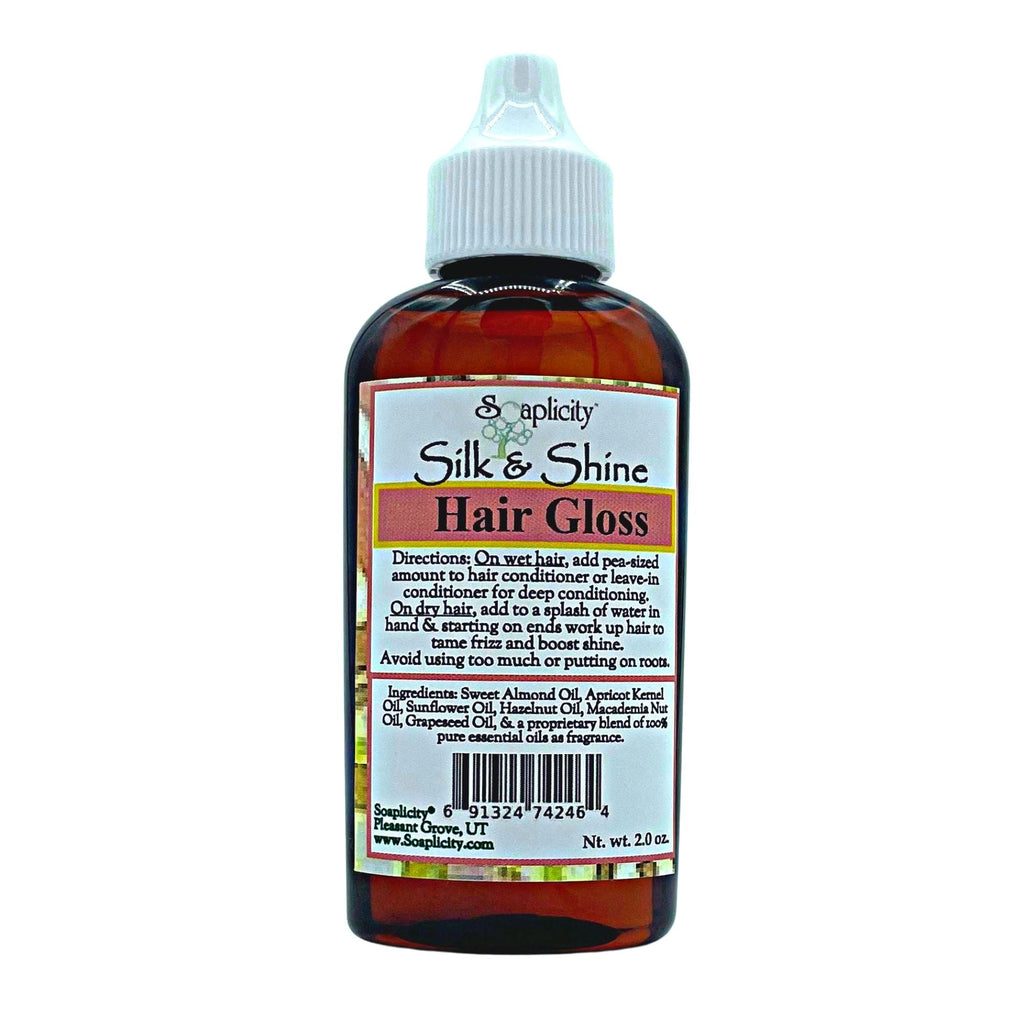 Silk & Shine Hair Gloss – Natural Lightweight Hair Shine Treatment