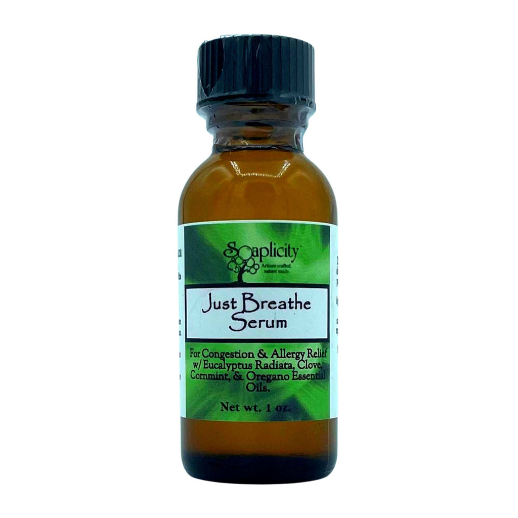 Just Breathe Serum – Natural Respiratory Support Serum with Eucalyptus & Menthol