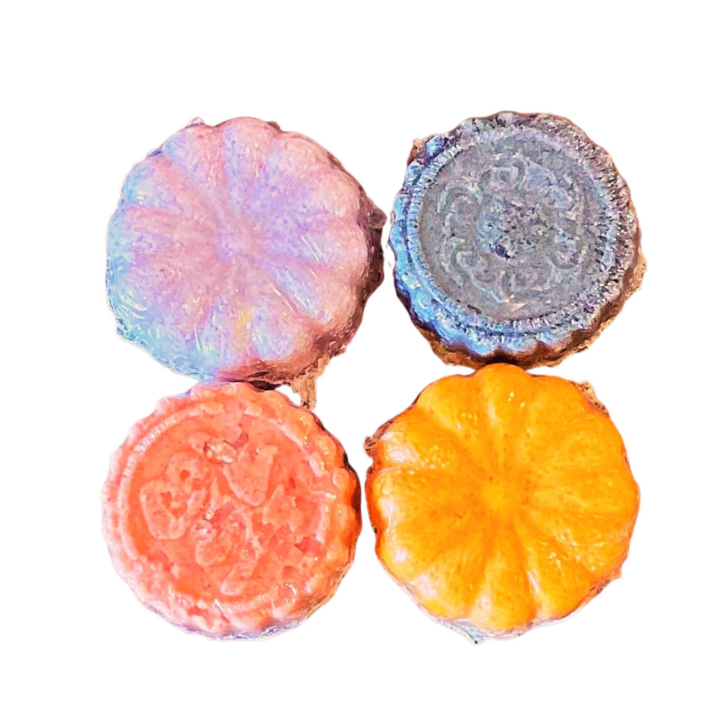 Bubble Bath Truffles – Mini Natural Fizzing Bubble Bath Bombs with Cocoa & Mango Butter
