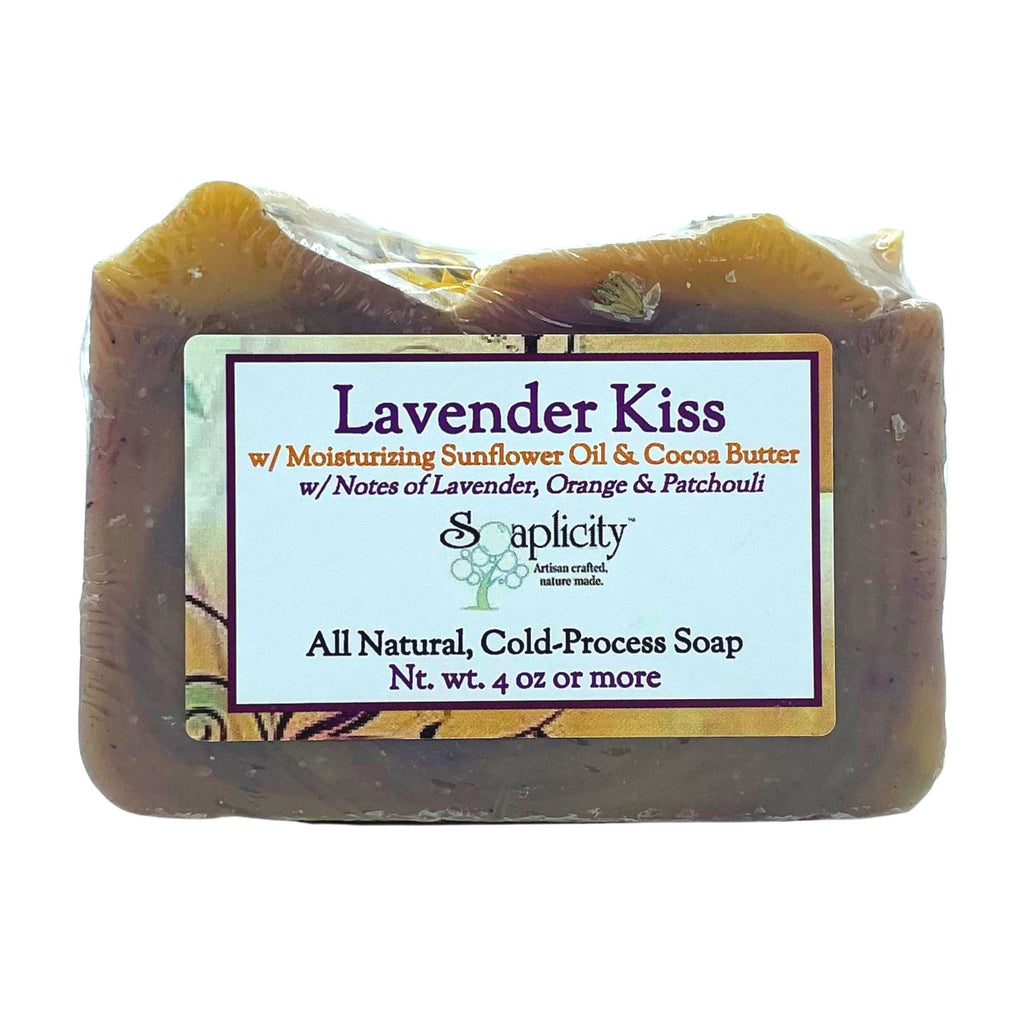 Lavender Kiss Soap Bar – Calming Natural Bar Soap with Lavender